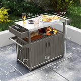 Camping CartGrill CartOutdoor Bar Cart 41470028