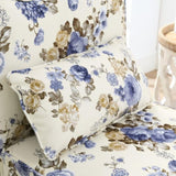 Flannel single dining chair with soft seat cushion and backrest, no armrests, matching pillow can be W487P221666