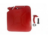 20L US Standard Cold-rolled Plate Petrol Diesel Can Gasoline Bucket with Oil Pipe Red 2 Pairs of 91418724