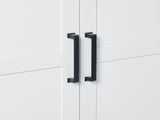 Tall Bathroom Storage Cabinet, Cabinet with Two Doors and One Drawer, Adjustable Shelf, MDF Board, 54458299