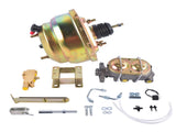 Front Power Disc Brake Conversion 8 Inch Dual Booster Fit for Chevrolet Bel Air 1955-1957 One-Fifty 74944796