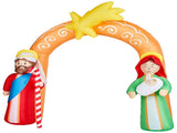 7.6FT Nativity Christmas Inflatable Arch with 7 LED Lights, Jesus Christmas Inflatable Arch 70900234