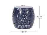 Metal end Table -Large 73613.00NBLU