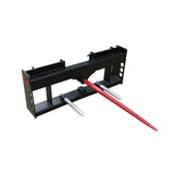 42" Pallet Forks Hay Spear Trailer Hitch for Skid Steer Attachments W1377P146808