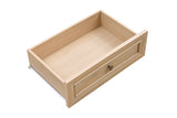 Farmhouse Style Kitchen Storage Cabinet, Large Wall Cabinet with Drawers and Doors in Roman Column W2393P300542
