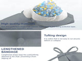 Outdoor Bench Cushion, 63 20 4 Inch, Tufted Waterproof Swing Cushion with Ties, for Patio Bench 37995858