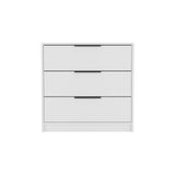 Kaia 3 Drawers Dresser, Superior Top -White B07091879