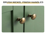 2-Door Painted MDF Toilet Cabinet 23.23*8.66*66.93in Forest Green 62018704