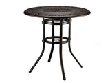 32*32*41" Outdoor Cast Aluminum Round Dining Table 79229249