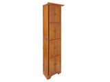 4-Tier 72" Corner Kitchen Pantry Storage Cabinet with 8 Doors Tall Storage Cabinet, Corner Cabinet W2275P269083