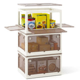 3-Pack Stackable Storage Bins 23.5 " x 16.5 " x 13.5 " 97660962