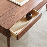 ZNTS Elevating Center Table Low Table 100% Solid Oak Wood Top Plate Desk Coffee Table Width 120 x Depth W1283P251641