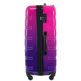 Hardshell Luggage Sets 3 Piece Gradient Color Expandable Suitcase with Spinner Wheels and TSA Lock 54223471