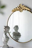 36" x 41" Large Round Wall Mirror with Gold Metal Frame, Circle Accent Mirror for Living Room W2078135194