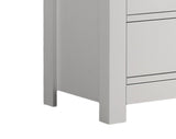 Cassini 51" White 6-Drawer Dresser B061125421