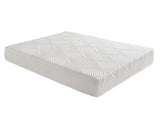10-inch Queen Size Bed Mattress Gel-Infused Memory Foam Mattress, Firm, White, Mattress in a Box B011P212250