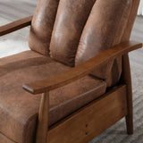 COOLMORE Wood Frame Armchair, Modern Accent Chair Lounge Chair for Living Room W1539P152197