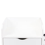 4 -Layer Salon Storage Cabinet,Beauty Barber Salon Styling Organizer Equipment,Hair Stylist W331P248070