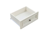 Farmhouse Style Kitchen Storage Cabinet, Large Wall Cabinet with Drawers and Doors in Roman Column W2393P300547