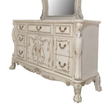 ZNTS ACME Dresden DRESSER Antique White Finish BD01685