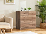 Gray particleboard with linen-textured melamine finish, 66*40*91cm, 32 drawers, drawer cabinet with 47780910