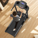 Foldable Treadmill 2.5HP Electric Folding Treadmill Running Walking Machine for Home Gym, Max 265 W215P296976