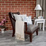 ZNTS Leather Accent Chair B046104333