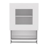 Kitchen Wall Cabinet Papua, Three Shelves, White Finish B092123309