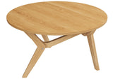 Round 2-in-1 Transformer Coffee Table with Adjustable Height, 16.5" for Coffee Table, 29.5" for N735P369877N