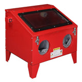 ZNTS 40 Gallon Bench Top Air Sandblasting Cabinet Sandblaster Abrasive Blast Large Cabinet with Gun and 4 42974085