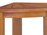 Bamboo Shower Stool with Storage Shelf,Natural 74771942