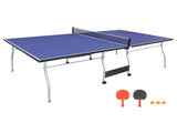 8ft Mid-Size Table Tennis Table Foldable & Portable Ping Pong Table Set for Indoor & Outdoor Games 37877415
