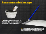 Bull Float Concrete Tools,488 Magnesium Aluminum Alloy Concrete Float with 4 Combinable 42914781