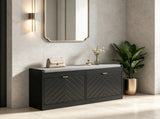 Upholstered Entry Way Bench, Narrow Storage Bench, 2 Flip Drawers, 2 Vents for 8 Pairs of Shoes 80689310