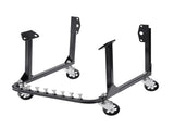 Heavy-Duty Engine Stand 750 LBS Capacity Steel Motor Holder 4 Swivel Casters 4 Hook Positions for 17358641