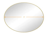 Wall Mirror 48 Inch Oversized Big Size Gold Circular Mirror Metal Framed Mirror Round Vanity Mirror W1435107729