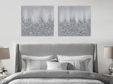 Heavily Embellished 2-piece Canvas Wall Art Set B03598855