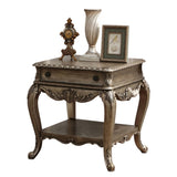 Vintage Oak Rectangular End Table B062P189254