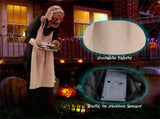 Halloween Standing Greetings Old Lady Decoration 29745196