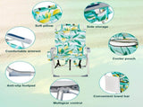 63*70*99cm Heightened Oxford Cloth Silver White Aluminum Tube Bearing 100kg Beach 73444860