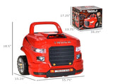 Red Kids Truck Mechanic Repair Truck Set for 3-5 Yr Toddlers 97864013