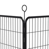 16 Panels Heavy Duty Metal Playpen with Self-Locking Gate, Extra Tall 40" Dog Fence Pet Exercise Pen W2887P314281