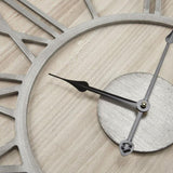 ZNTS 23.6" Wood Wall Clock B03598870