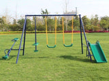 Metal Swing Set w/ Slide 36034963
