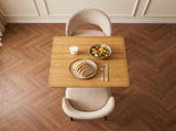 Square Bamboo Dining 26.4 Inch, Kitchen, Square Dining, Square, Small Dining W2641P565307