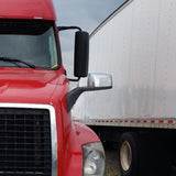 2Pcs Chrome Hood Mirror Pair Side Assembly Driver W1155P332717