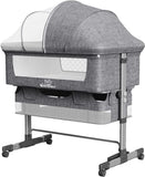 Baby Bassinet Bedside Sleeper 3 in 1 Bedside Crib, Adjustable Portable Bed for Infant/Baby/New born, 04813790