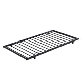 Daybed with trundle BLACK W311128174