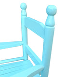 ZNTS Children's rocking light Light Blue chair- Indoor or Outdoor -Suitable for kids-Durable 91426325