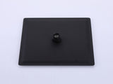 Trustmade 12 Inches Matte Black Shower System Bathroom Luxury Rain Mixer Shower Combo Set Wall TMSF12LYJ-2W01MB